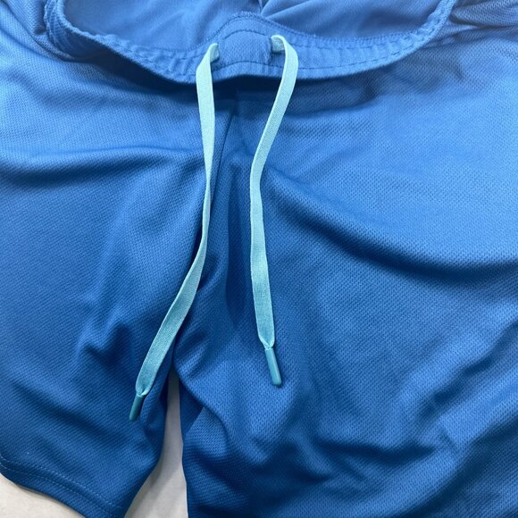 All In Motion Mens Sz XXL Short Mesh Moisture Wicking Two Front Pockets Blue New - Picture 16 of 16